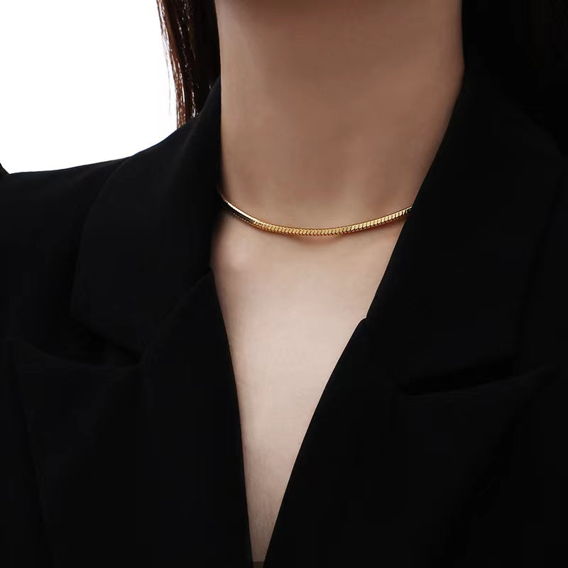 Minimalist SnakeBone Chain