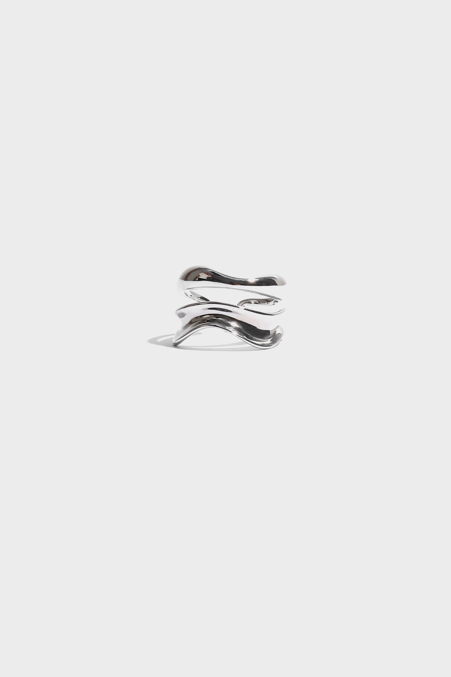 Wave Gilde Silver Ring