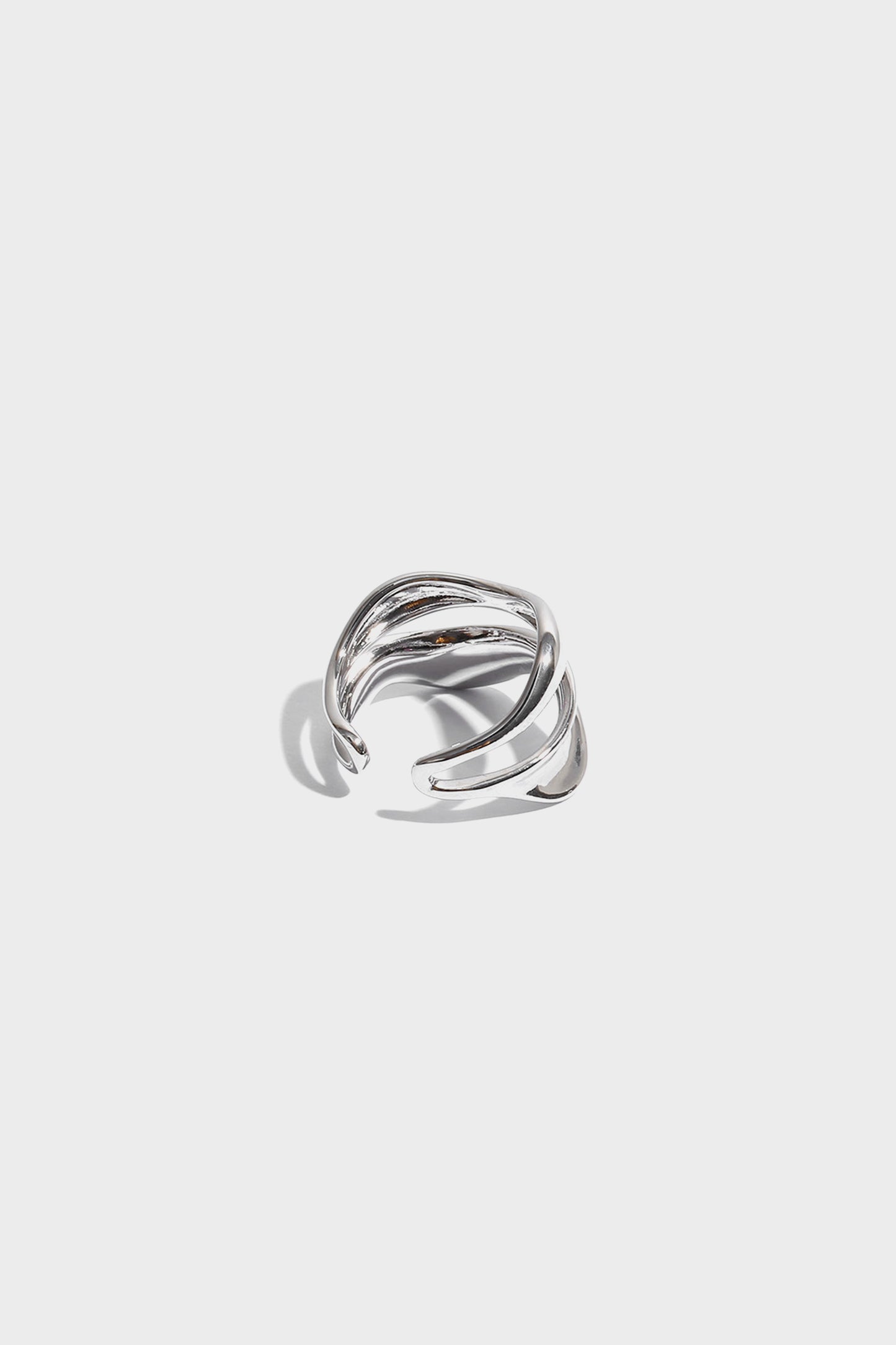 Wave Gilde Silver Ring