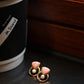 Sleek Queen Conch Pearl Stud Earrings