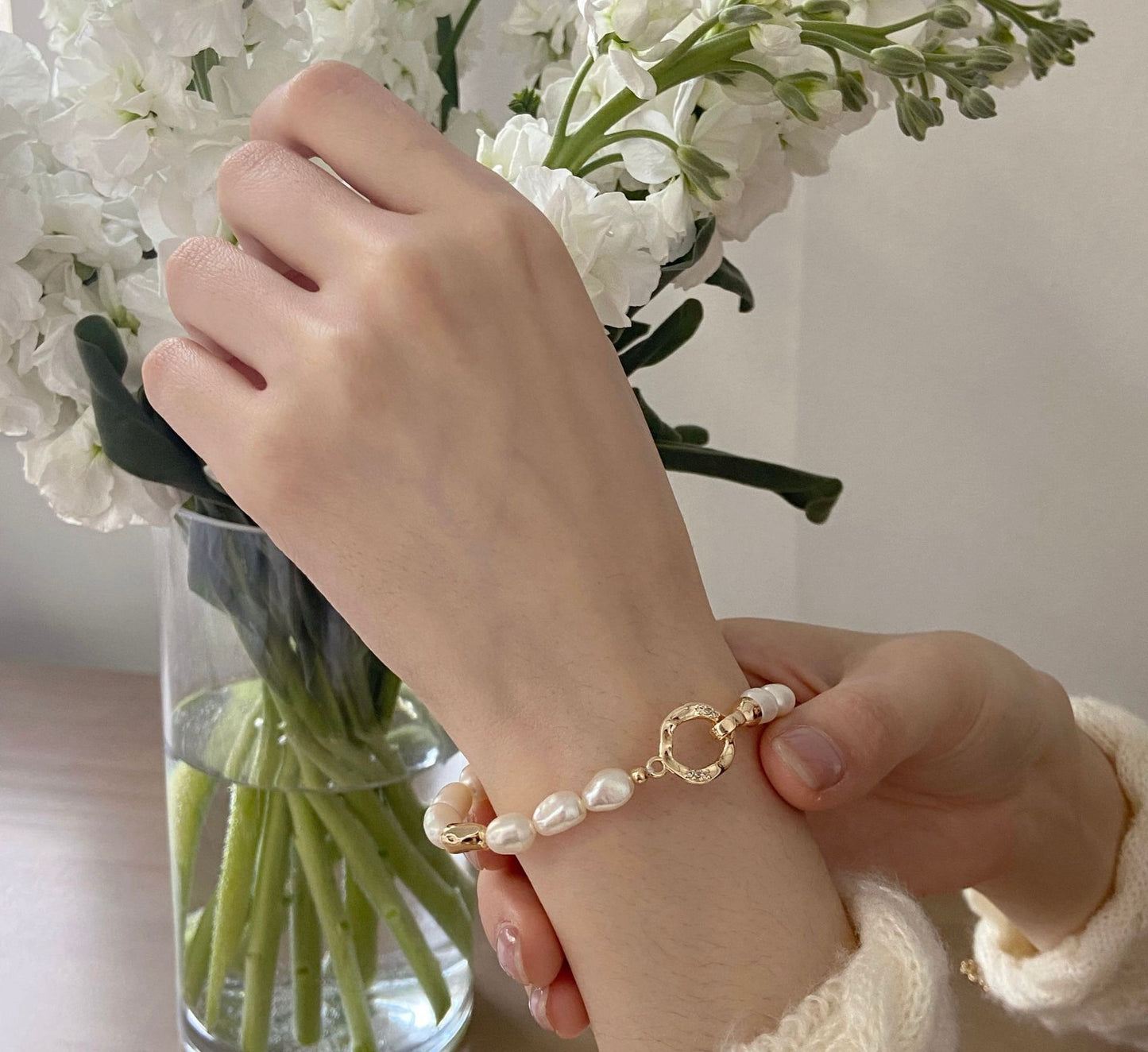 Baroque Pearl Bracelet