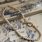 Vintage Style Baroque Pearl Choker Necklace