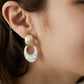 Mother of Pearl Statement Earring