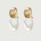 Mother of Pearl Statement Earring